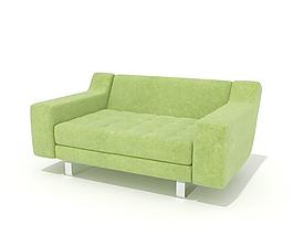 Sofa綠色時尚靠背多人沙發(fā)093