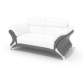 Sofa白色休闲时尚现代沙发060