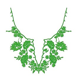 繡花 植物 花 色彩 花紋 免費(fèi)素材