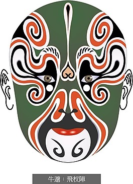 印花矢量圖 色彩 綠色 紅色 黑色 免費素材