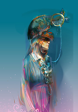 位圖 插畫 CG插畫 圖案概括 人物 免費(fèi)素材