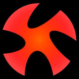 紅色的X
