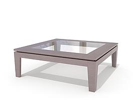 Tea table玻璃茶幾030