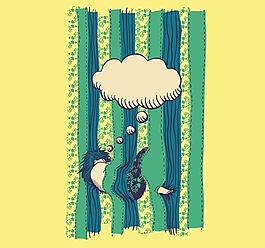 位圖 插畫 人物 色彩 彩色 免費(fèi)素材