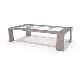 Tea table玻璃茶幾025