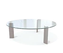 Tea table玻璃茶幾019