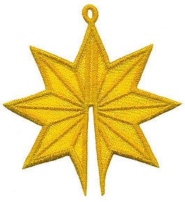 繡花 色彩 黃色 圖標(biāo) 楓葉 免費(fèi)素材