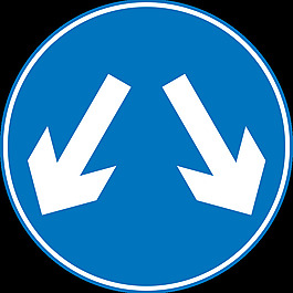 道路標志傳遞