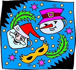 印花矢量圖 人物 男人 草 色彩 免費(fèi)素材