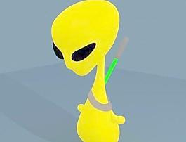 Jark 3D model 卡通角色