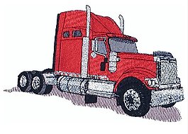 繡花 色彩 交通工具 汽車 紅色 免費(fèi)素材
