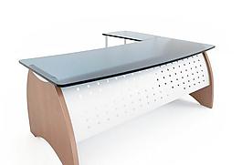 Conference table 玻璃臺面辦公桌039