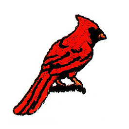 單色 紅色 繡花 動(dòng)物 鳥(niǎo)類(lèi) 免費(fèi)素材