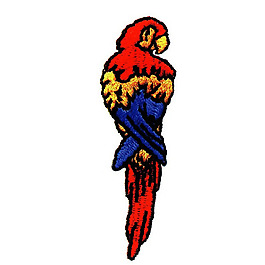 繡花 動物 鳥類 色彩 五顏六色 免費素材