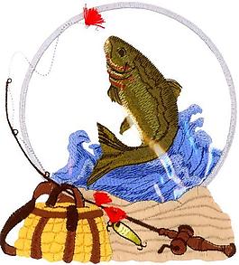 繡花 動(dòng)物 魚(yú) 色彩 吉祥 免費(fèi)素材
