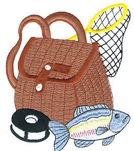 繡花 動(dòng)物 魚(yú) 色彩 吉祥 免費(fèi)素材
