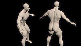男人體模型013