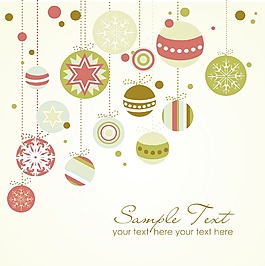 復(fù)古的圣誕飾品