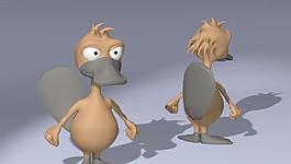 卡通鴨嘴獸 Platypus
