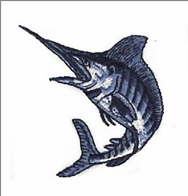 繡花 動(dòng)物 色彩 魚 金槍魚 免費(fèi)素材