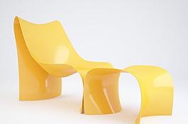 異形椅子Brazilia chair 3D model