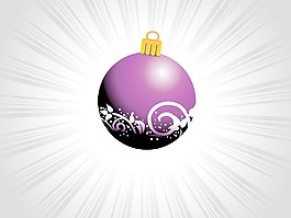 紫色旋轉(zhuǎn)燈泡