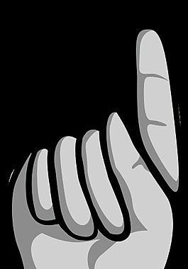 手