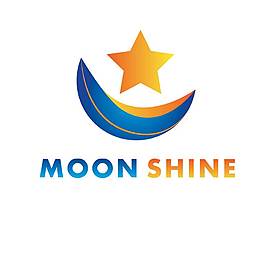 星星月亮通用logo素材