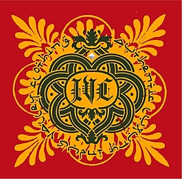 印花矢量圖 色彩 橙色 黃色 紅色 免費(fèi)素材