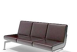 三人黑色時尚沙發(fā) sofa 058