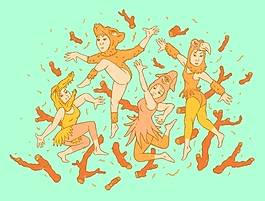 位圖 人物 外國人 色彩 彩色 免費(fèi)素材