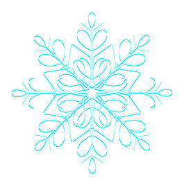 蓬勃發(fā)展的圣誕雪花
