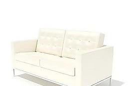 雙人白色時(shí)尚沙發(fā) sofa 040