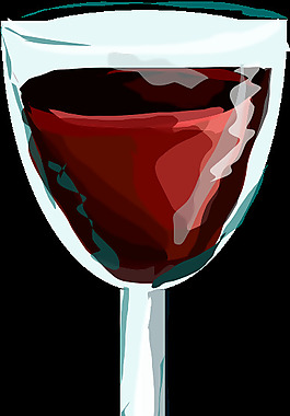 紅葡萄酒杯