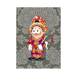 印花矢量圖 人物 民族 色彩 黑色 免費素材