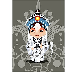 印花矢量圖 人物 女人 色彩 彩色 免費素材