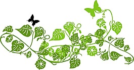 印花矢量圖 動(dòng)物 昆蟲(chóng) 優(yōu)雅植物 樹(shù)葉 免費(fèi)素材