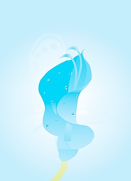 美麗的花朵和蝴蝶的design9背景