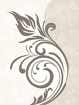 與花的創(chuàng)意模式的背景