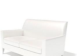 雙人白色時(shí)尚沙發(fā) sofa 029