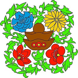 印花矢量圖 色彩 五顏六色 紅色 橙色 免費(fèi)素材