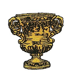 繡花 色彩 黑色 金色 獎(jiǎng)杯 免費(fèi)素材