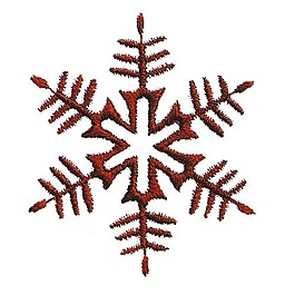 繡花 色彩 棕色 雪花 冬天 免費(fèi)素材