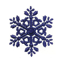 繡花 色彩 藍(lán)色 雪花 冬天 免費(fèi)素材