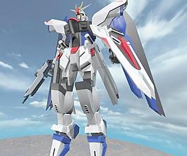 高達(dá)3D模型+貼圖+骨骼