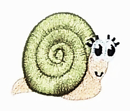 繡花 動物 色彩 黃色 白色 免費素材