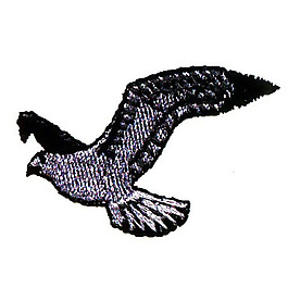 繡花 動物 鳥類 色彩 銀色 免費素材