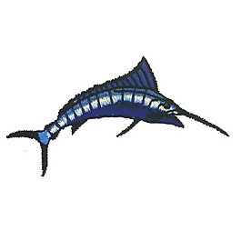 繡花 動(dòng)物 魚 色彩 藍(lán)色 免費(fèi)素材