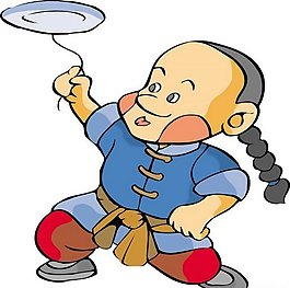 位圖 人物 男人 古代 色彩 免費素材