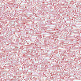 矢量無(wú)縫摘要手繪圖案